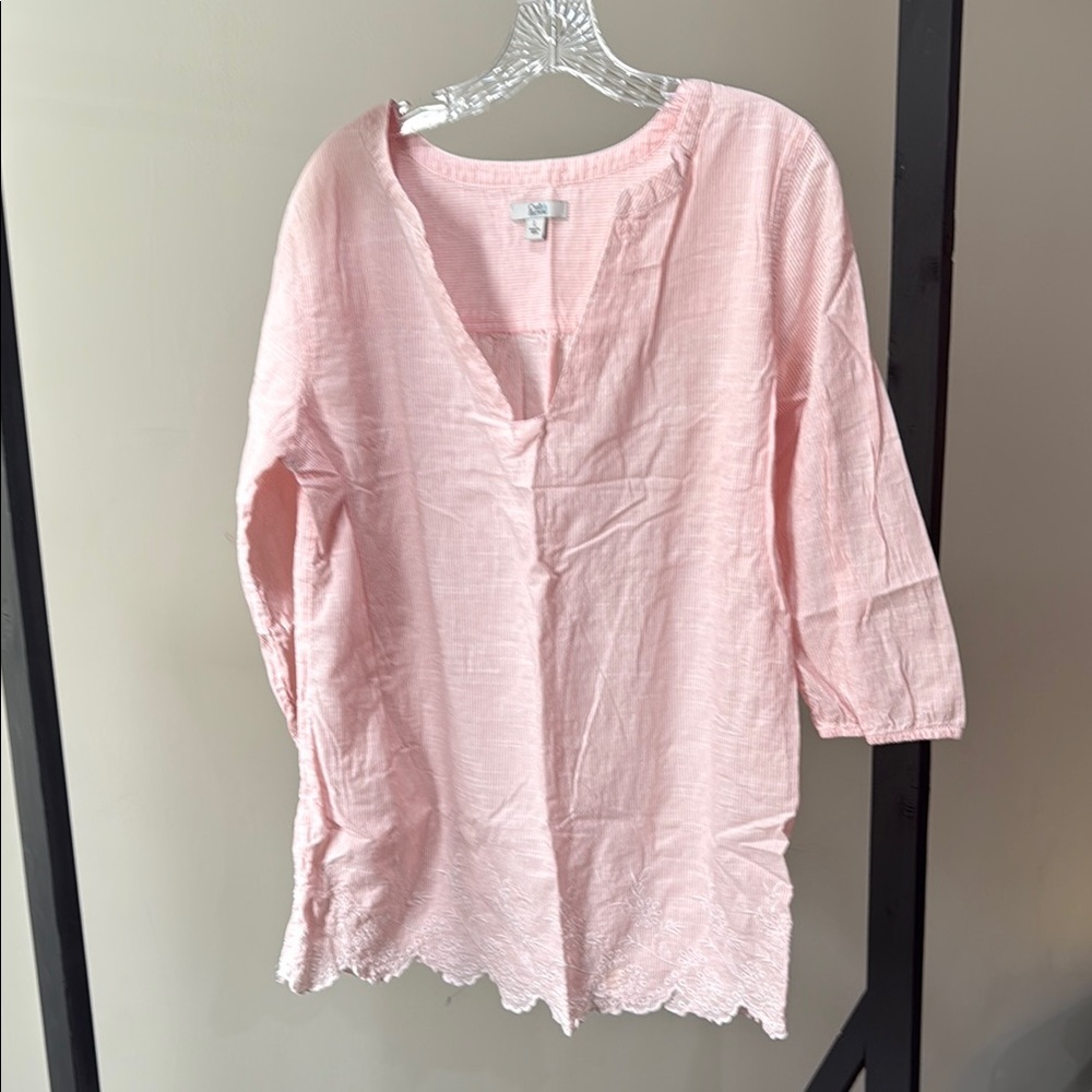 Croft & Barrow Pink Blouse